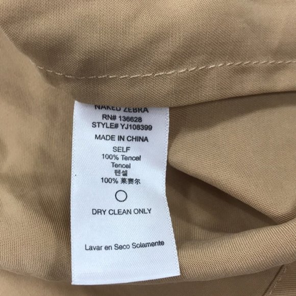 Naked Zebra Oversized Zipper Front Jacket - Picture 8 of 10